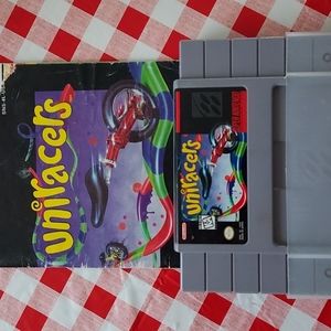 Super NES game unicycles